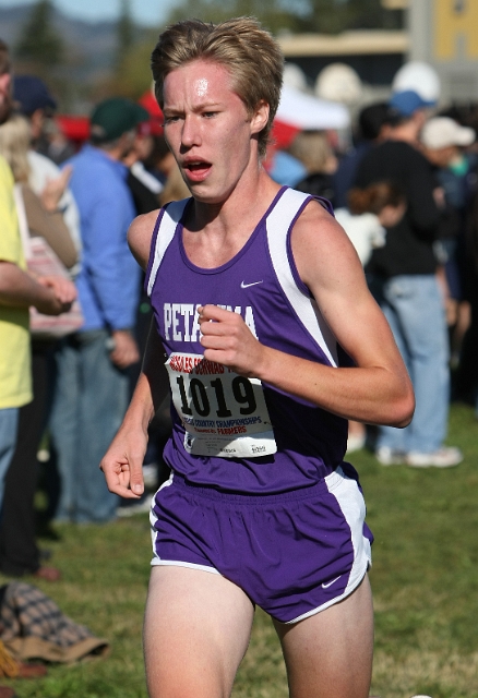 NCS XC D3 Boys-063.JPG - 2009 North Coast Section Cross Country Championships, Hayward High School, Hayward, California